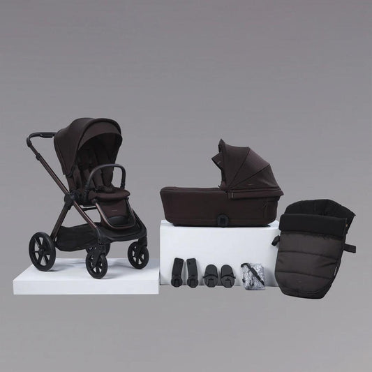 Bababing Raffi MKII Pushchair & Carrycot - Kofe