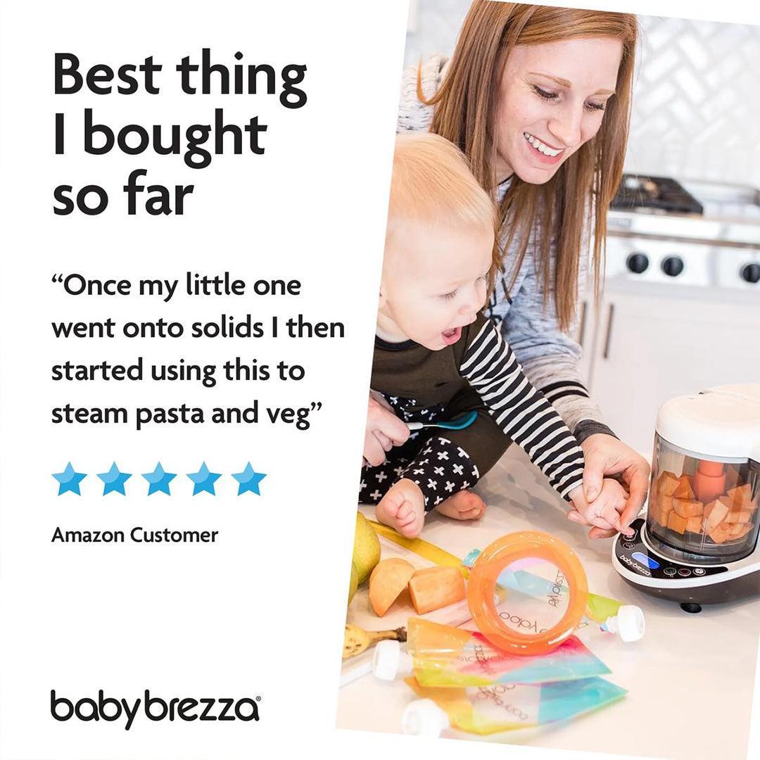 Baby Brezza Food Maker Deluxe - Black & White