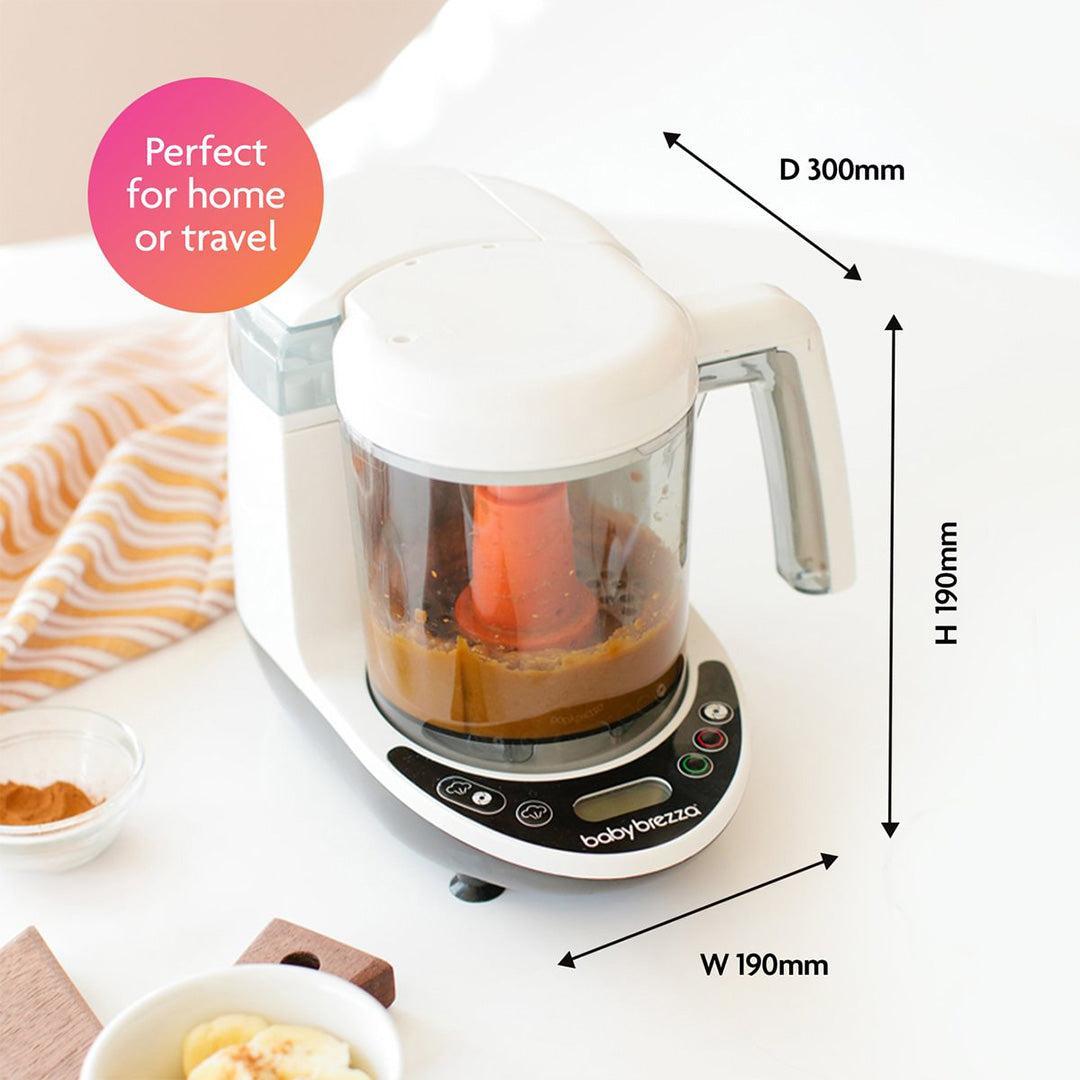 Baby Brezza Food Maker Deluxe - Black & White