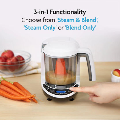 Baby Brezza Food Maker Deluxe - Black & White