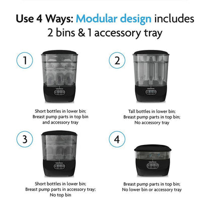 Baby Brezza Steriliser Dryer Advanced - Black