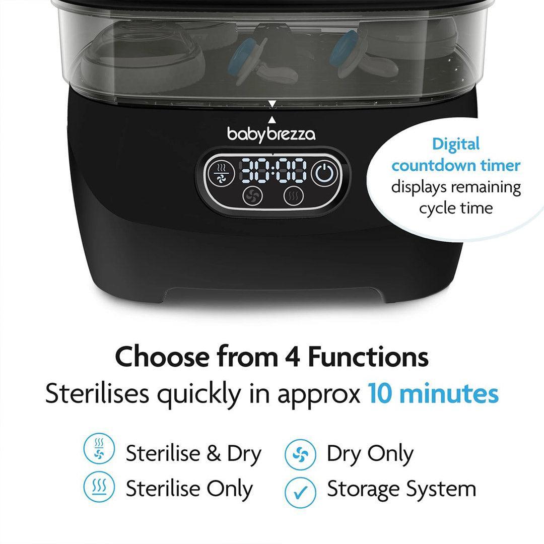 Baby Brezza Steriliser Dryer Advanced - Black