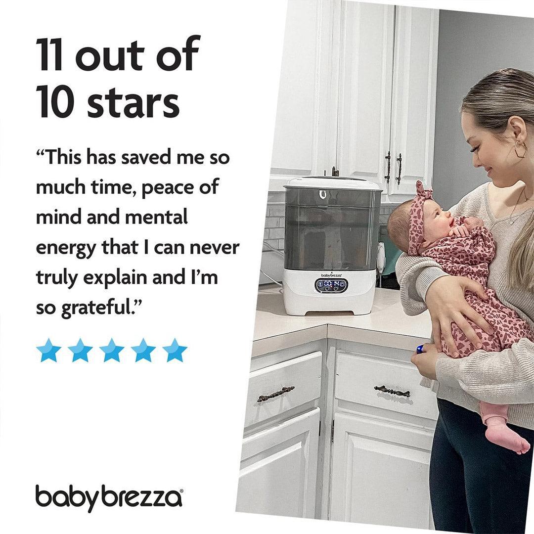 Baby Brezza Steriliser Dryer Advanced - Black & White