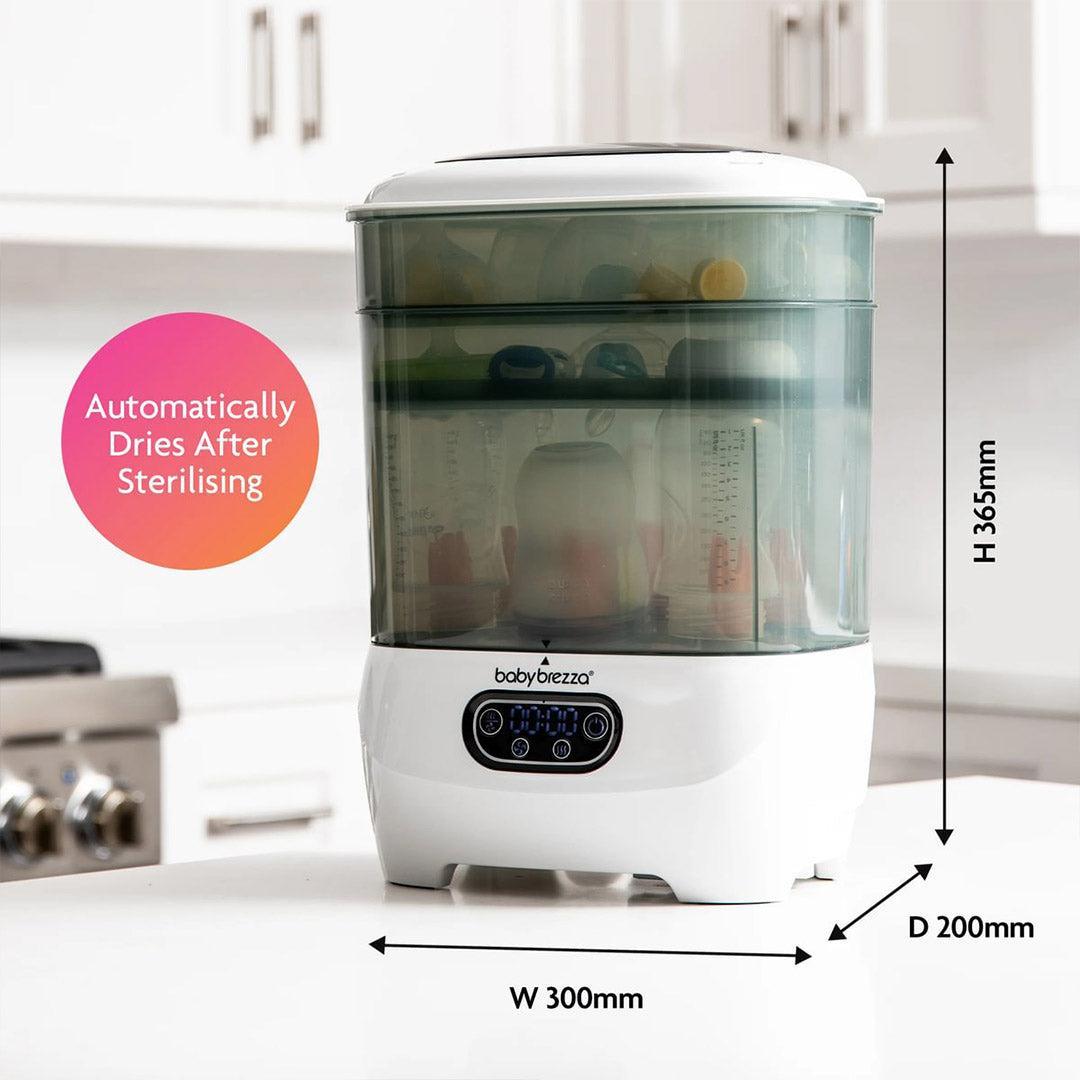 Baby Brezza Steriliser Dryer Advanced - Black & White