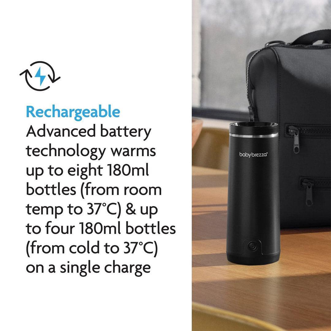 Baby Brezza Superfast Portable Bottle Warmer - Black