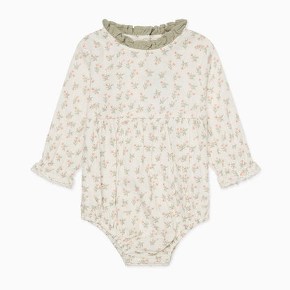 Floral Muslin Reversible Floppy Hat & Bloomer Bodysuit