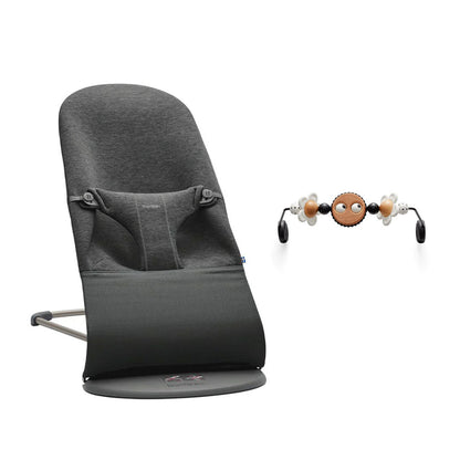 BabyBjorn Bouncer Bliss - 3D Jersey - Charcoal Grey