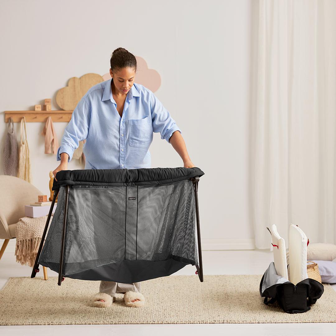 BabyBjorn Travel Cot Light - Black