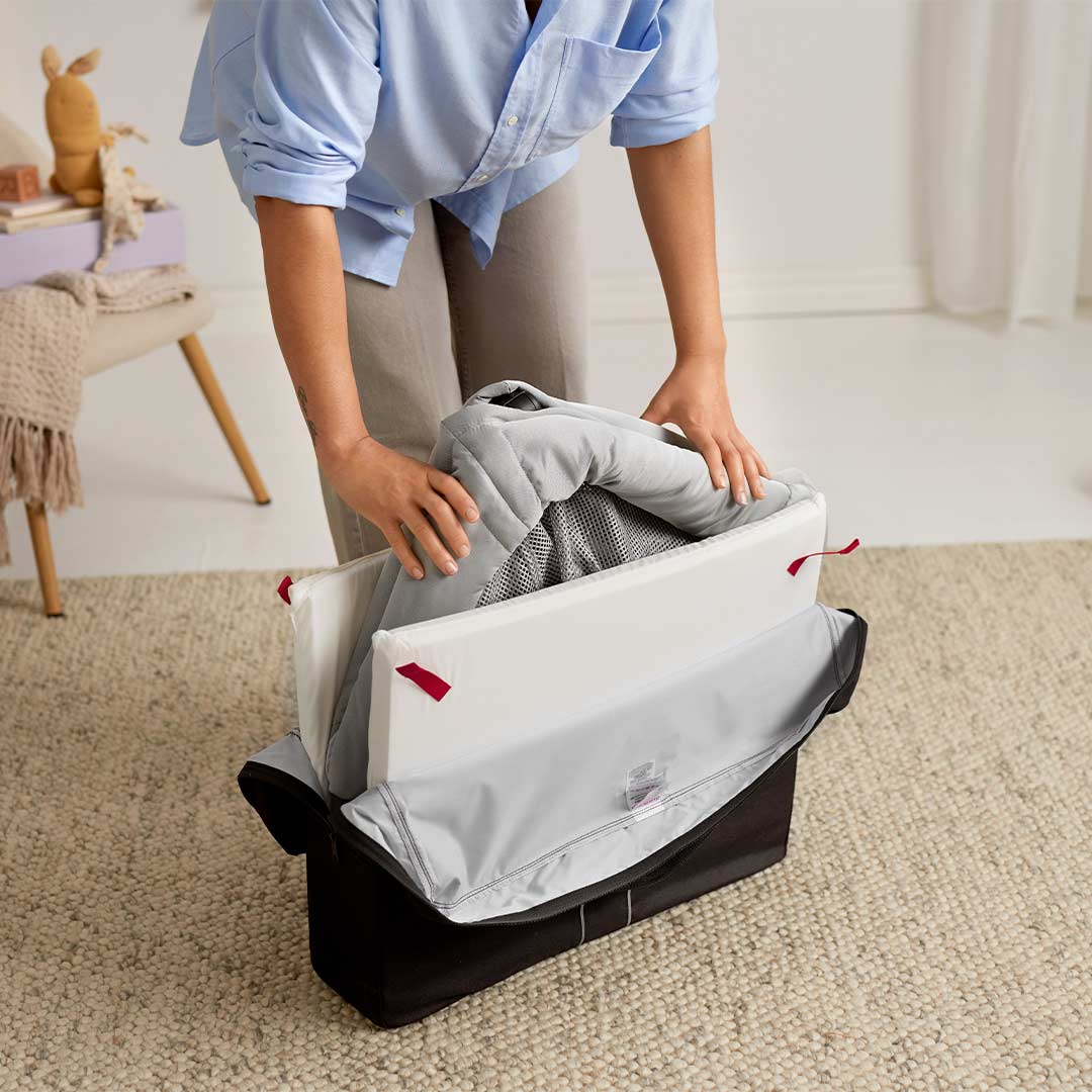 BabyBjorn Travel Cot Light - Silver