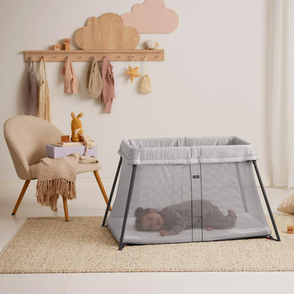 BabyBjorn Travel Cot Light - Silver