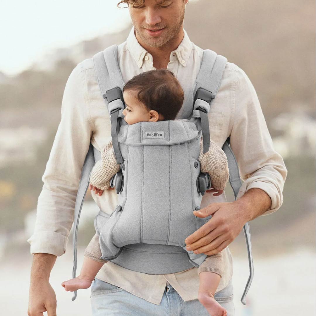 BabyBjörn Harmony Woven Mélange - Light Grey