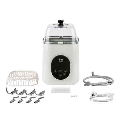 Babymoov NutriWash 4 in 1 Bottle Washer, Steriliser, Dryer & Storer - Mineral Beige