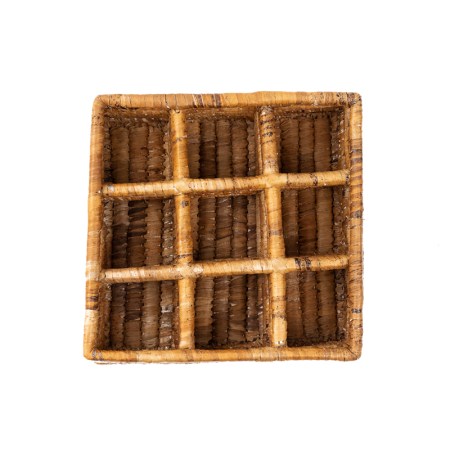 Banana Leaf Square Divided Serving Tray (*Local Pickup/Local Delivery Only)