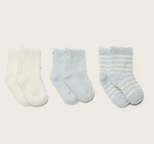Barefoot Dreams Infant Sock Set of 3