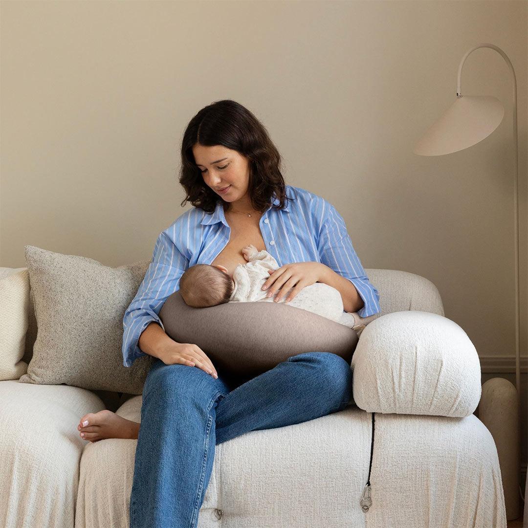 bbhugme Nursing Pillow Cover - Hazel Brown