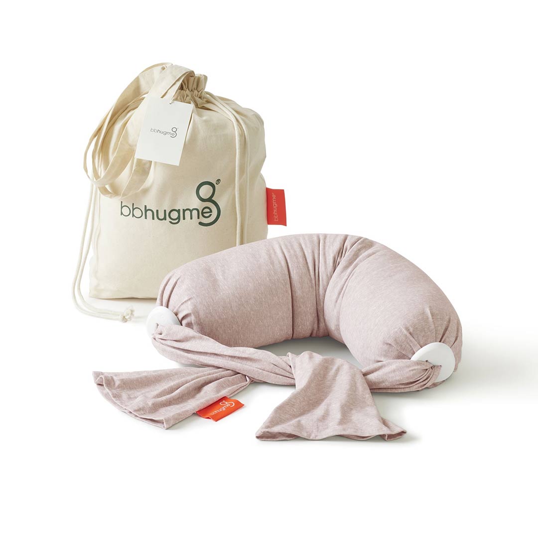 bbhugme Nursing Pillow - Pink Melange