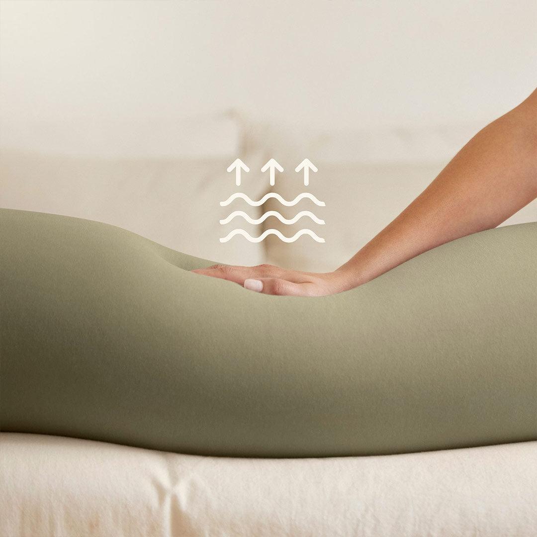 bbhugme Pregnancy Pillow - Dusty Olive
