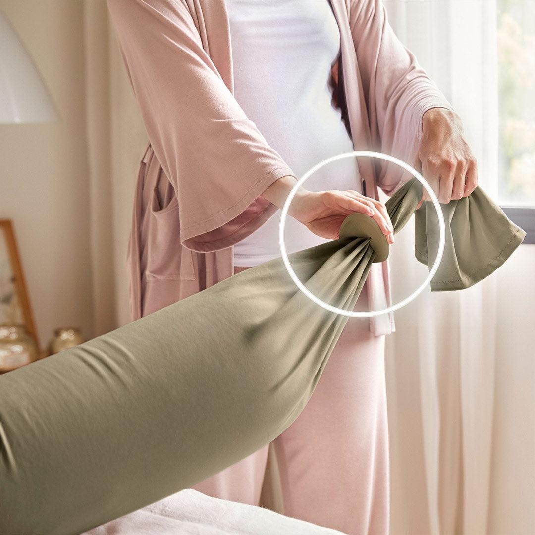 bbhugme Pregnancy Pillow - Dusty Olive