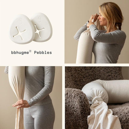 bbhugme Nursing Pillow - Soft White