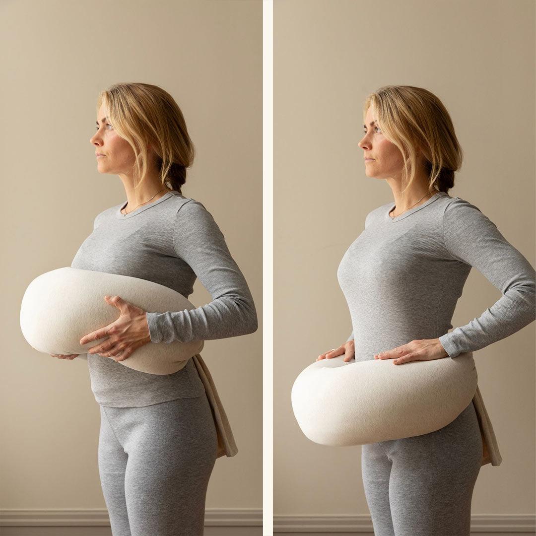 bbhugme Nursing Pillow - Soft White