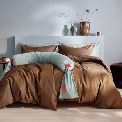 bbhugme Pregnancy Pillow - Eucalyptus & Coral