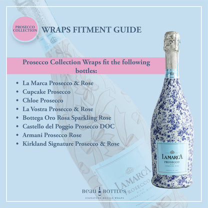 Beau Bottles Pastel Birthday Party Hats - Prosecco Collection