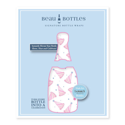 Beau Bottles Pastel Birthday Party Hats - Prosecco Collection