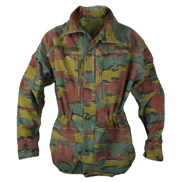 Belgian Jigsaw Camo M90 Field Jacket - Belgian Army Surplus - Field Jackets