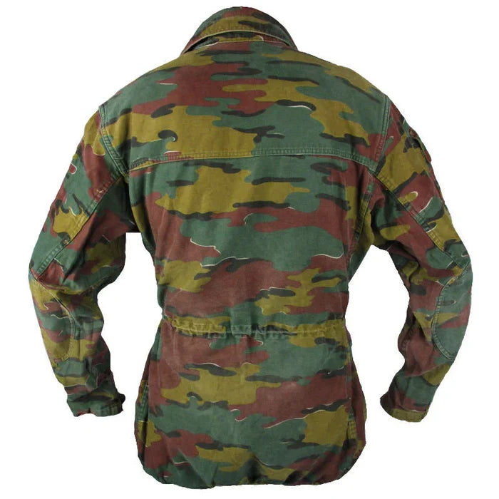 Belgian Jigsaw Camo M90 Field Jacket - Belgian Army Surplus - Field Jackets