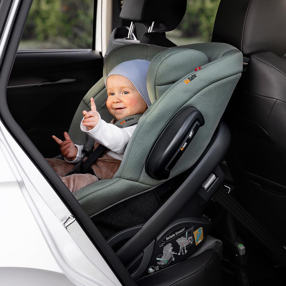 BeSafe Stretch 2 Car Seat - Anthracite Mesh