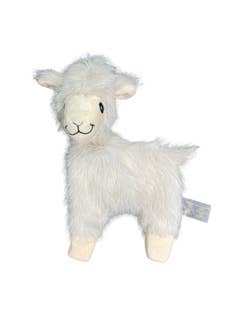 PET GEAR DISTRIBUTORS - NANDOG My BFF Furry Alpaca Plush Dog Toy -IVORY