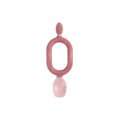 Bibado Dippit Multi-Stage Weaning Spoon + Dipper - Blush