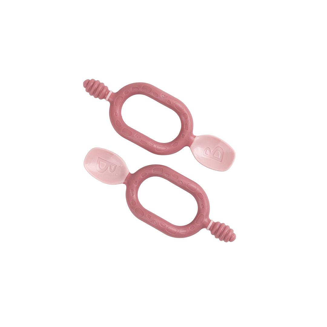 Bibado Dippit Multi-Stage Weaning Spoon + Dipper - Blush