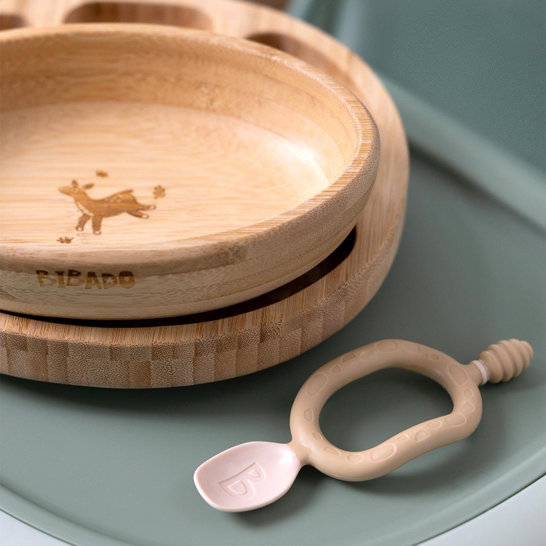 Bibado Dippit Multi-Stage Weaning Spoon + Dipper - Fawn