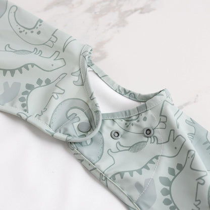 Bibado Long Sleeve Coverall Weaning Bib - Dino Roar