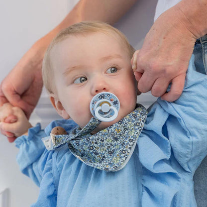 BIBS X LIBERTY Colour Latex Pacifier - 2 Pack - Sage Mix - Eloise