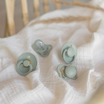 BIBS Try-It Mixed Pacifier Collection - Sage - 4 Pack