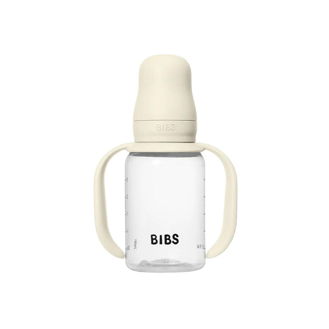 BIBS World Baby Sippy Bottle Spout Silicone 1 Pack 150ml - Ivory