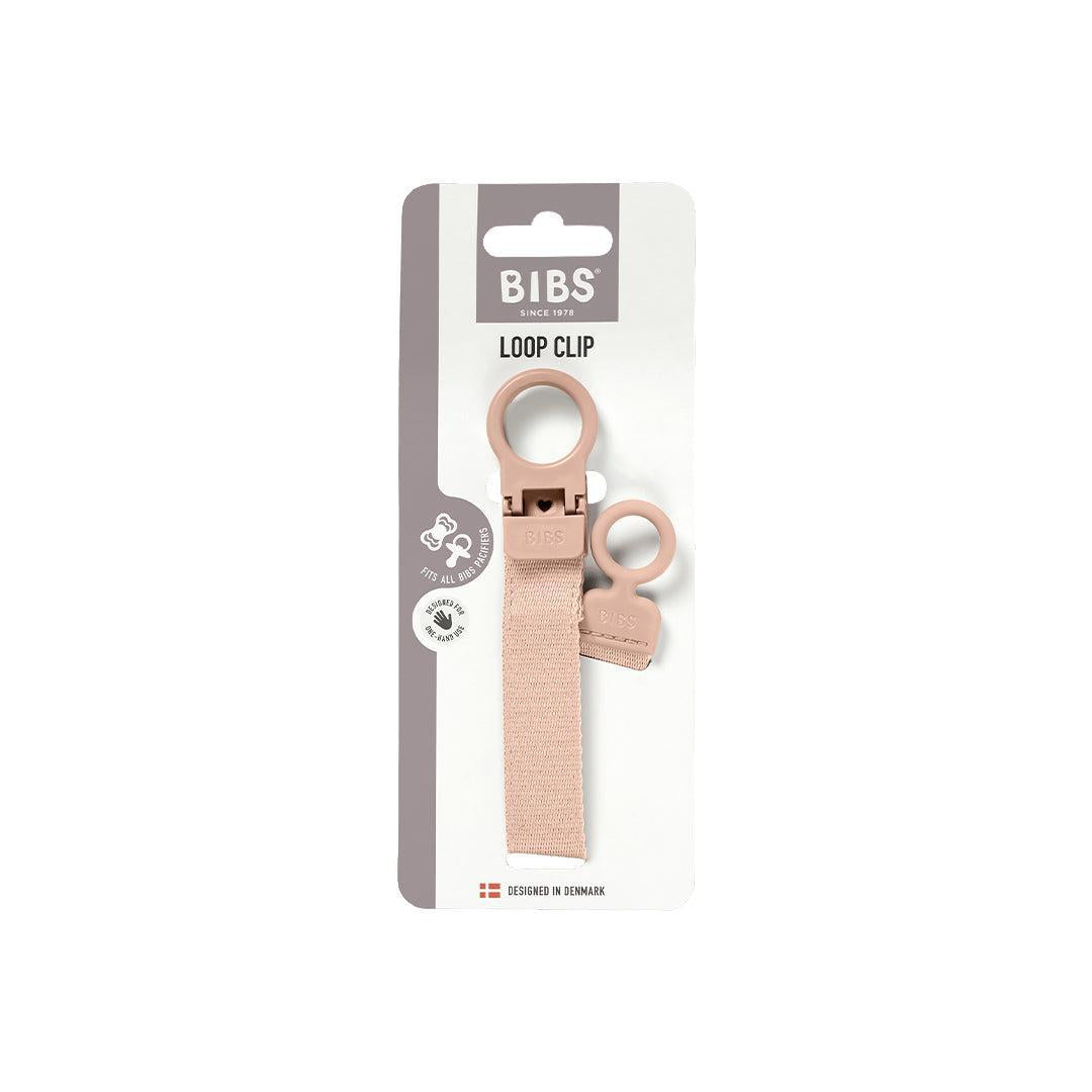 BIBS World BIBS Pacifier Clip Loop - Blush