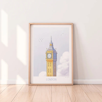 Mike Green Big Ben London A4 Print