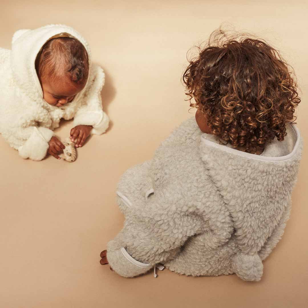 BINIBAMBA Merino Snugglesuit - Cloud