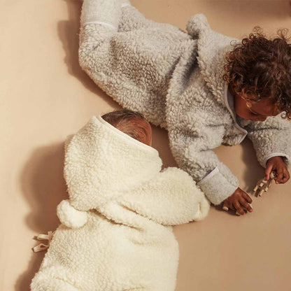 BINIBAMBA Merino Snugglesuit - Cloud