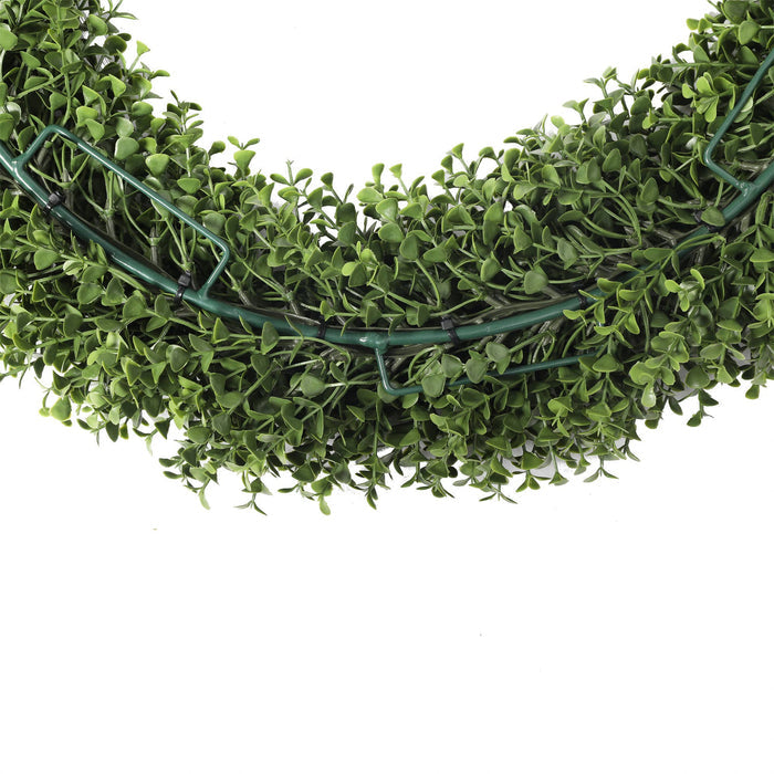 Boxwood UV Faux Wreath