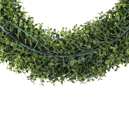 Boxwood UV Faux Wreath