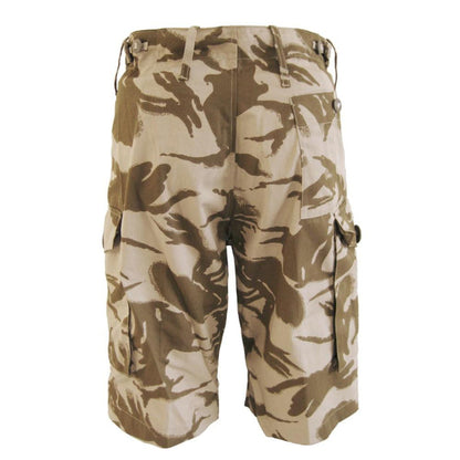 British Army Desert Camo Shorts - New - British Army Surplus - Shorts