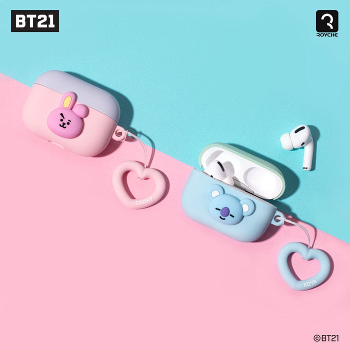 BT21 Official Airpods Pro Case Heart Ring Duo