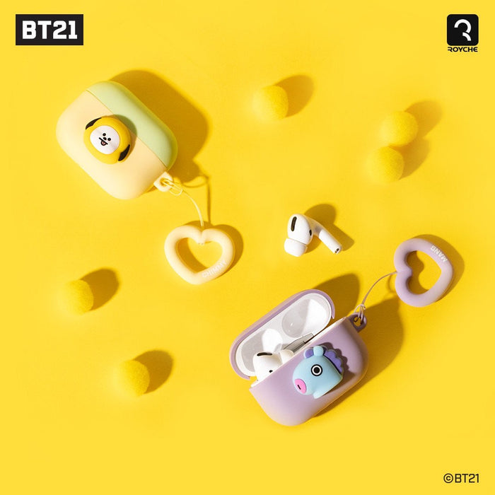 BT21 Official Airpods Pro Case Heart Ring Duo