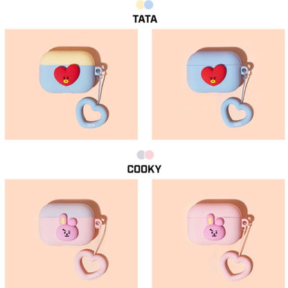 BT21 Official Airpods Pro Case Heart Ring Duo