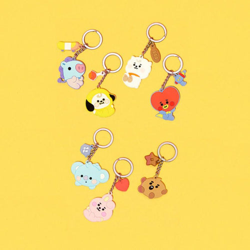 BT21 Official Baby Silicone Keyring