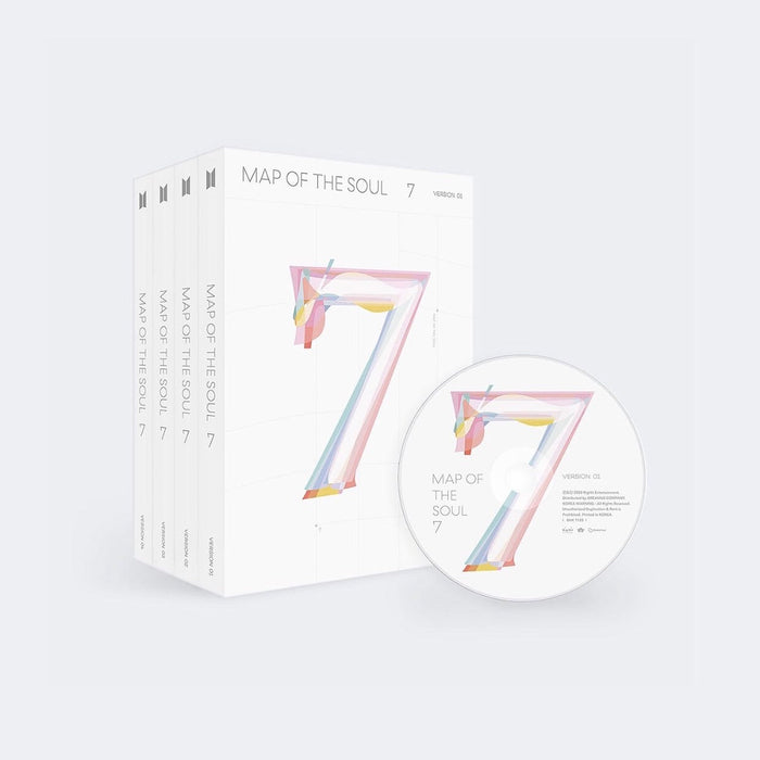 BTS - MAP OF THE SOUL: 7 (You Can Choose Ver + Poster + Free Shipping)